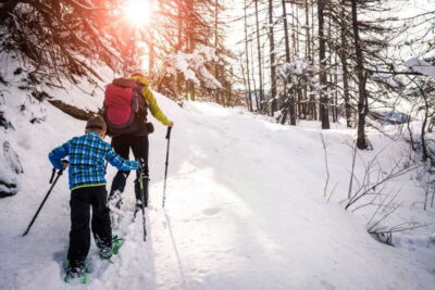 Quebec City: Jacques-Cartier National Park Snowshoeing Tour