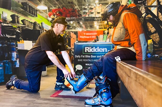 Ridden Ski and Snowboard Rental Package in Breckenridge - Picking up equipment at 520 South Main Street