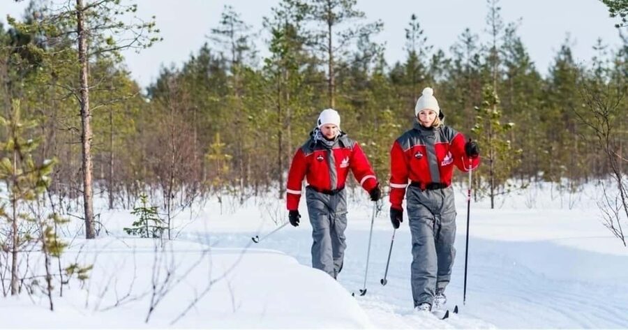Rovaniemi: Cross-Country Skiing Adventure with Guide - Leaving Rovaniemi for a private forest