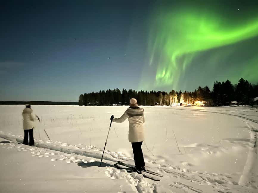 Rovaniemi: Nighttime Ski Adventure ending with Campfire - Why skiing after dark changes the whole outing