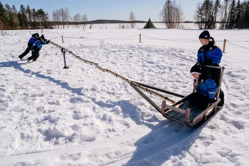 Rovaniemi: Snow Tour with Huskies, Reindeer, & Mini Scooters - How much value do you get for $229?