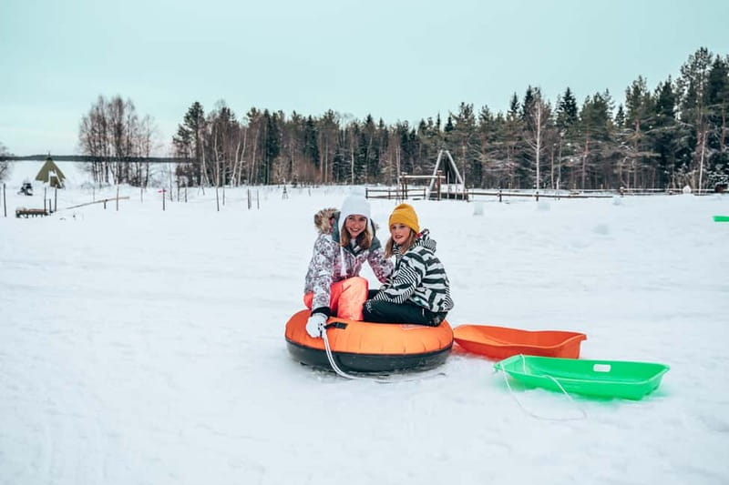 Rovaniemi: Snow Tour with Huskies, Reindeer, & Mini Scooters - The clothing handout matters in Arctic weather