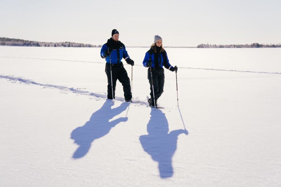 Rovaniemi: Snowshoe Walk to The Arctic Nature - The hot drink break in the snow