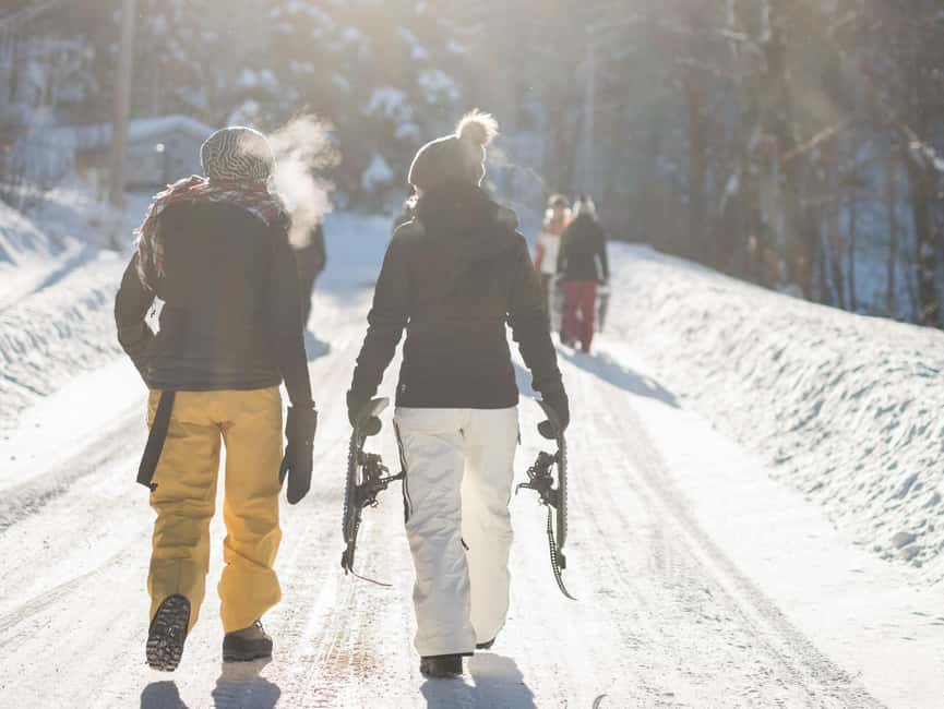 Rovaniemi: Snowshoeing Tour with Wild Lunch and Hotel Pickup - Leaving Rovaniemi for the Arctic woods