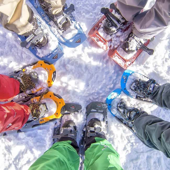 Rovaniemi: Snowshoeing Tour with Wild Lunch and Hotel Pickup - A fire, a teepee, and a wild lunch