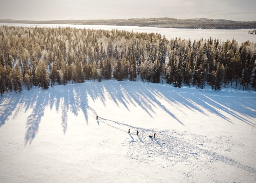 Rovaniemi: Winter Wilderness Snowshoeing Trip - Setting off from Rovaniemi into the snow
