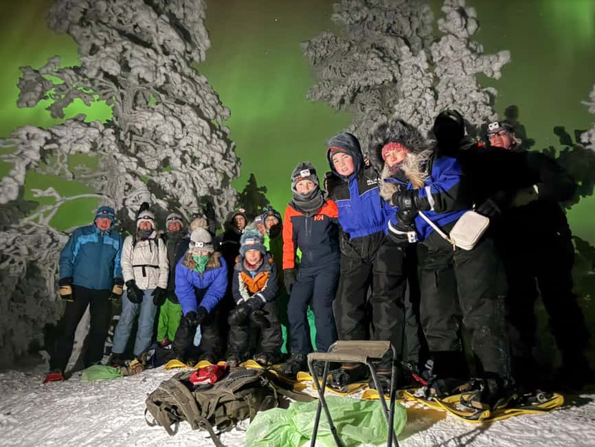 Ruka: Evening snowshoe hike - Stories about northern nature along the trail