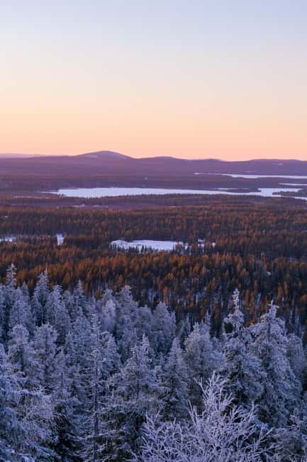 Ruka: Pyhävaara Snowshoeing Tour - The Uphill Route Through the Nature Reserve