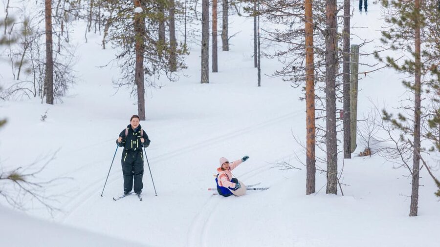 Saariselkä: Cross-Country Skiing for beginners - Why this is a good first taste of Finnish skiing