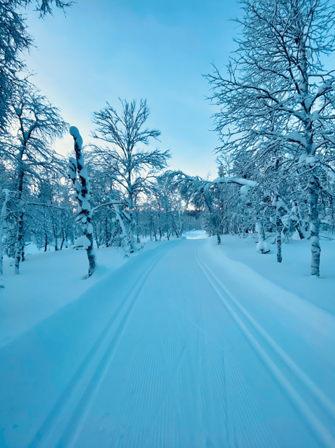 Saariselkä: Cross-Country Skiing for beginners - The 105-minute trail outing