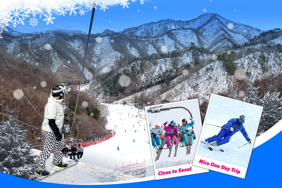 Seoul: Elysian Ski Resort One Day Tour - Three Seoul pickup points and a long ride north