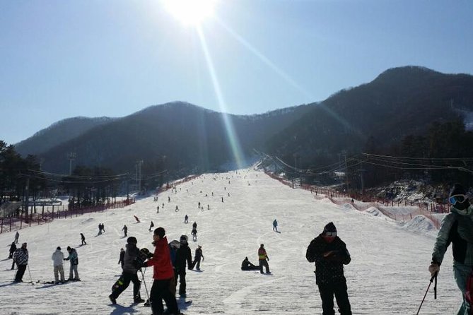 Seoul Ski Tour at Jisan Forest Resort - The lift ticket and time on the slopes