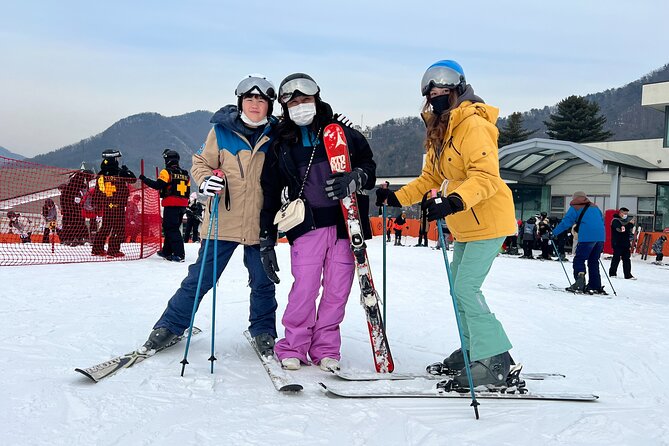 Seoul to Jisan Ski Resort (Fun 1 Day Trip Winter Sports & Skiing) - Pickup from Hongdae, City Hall, or Myeongdong