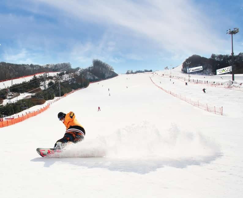Seoul: Vivaldi Park Winter Ski with Eobi Ice Valley Day Tour - Four packages, four very different days