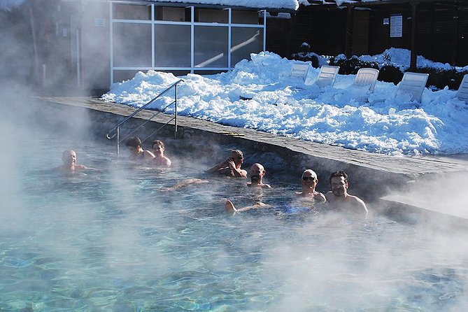 Seven Rila Lakes Snowshoe Hike and Thermal Baths Full-Day Tour from Sofia - A Warm Drink Beside a Frozen Lake