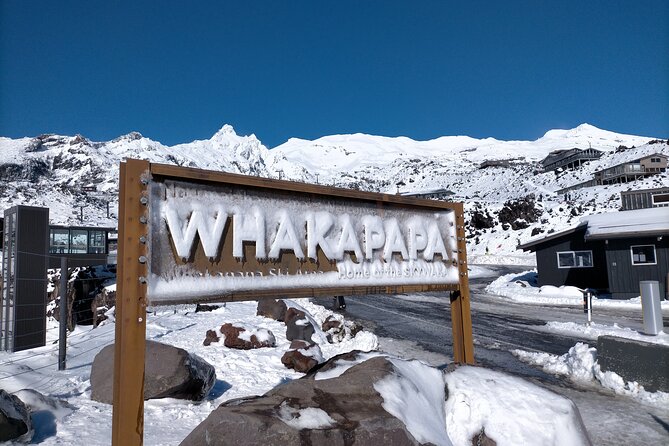 Shuttle Park n Ride to Whakapapa Ski fields - The afternoon return and flexible timing