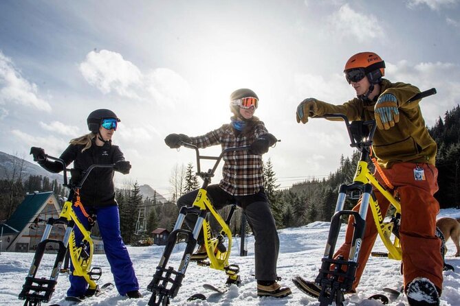 Ski Bike Rental in South Lake Tahoe - Learning the SkiByk SB100 before the snow