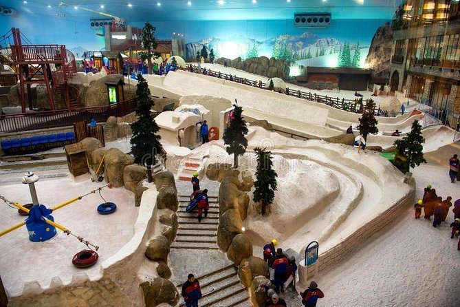 Ski Dubai Admission Ticket with Optional Transfer - Winter clothing is included, but bring better socks