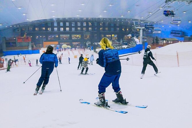 Ski Dubai Full Day Admission Ticket - Entering a snow park beside Sheikh Zayed Road