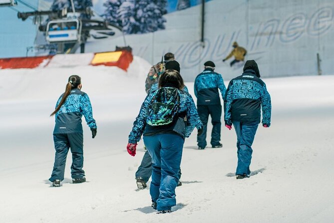 Ski Dubai Full Day Admission Ticket - Chairlift views and the Mountain Thriller