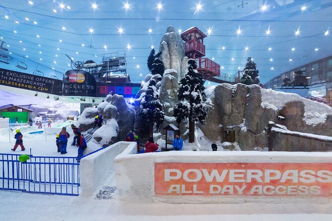 Ski Dubai Snow Plus admission Ticket - Wristbands, staff help, and the pace of the day