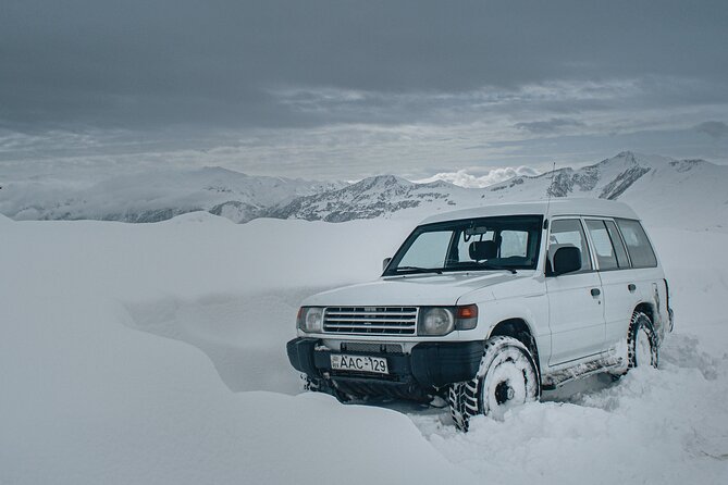 Snow Activities in Gudauri Ski Resort Private Full Day Tour - Zhinvali Reservoir gives the road an early reward