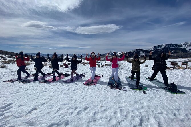 Snowshoe and Snowga (snow yoga) in Park City's Winter Wonderland - Key points to know before you book