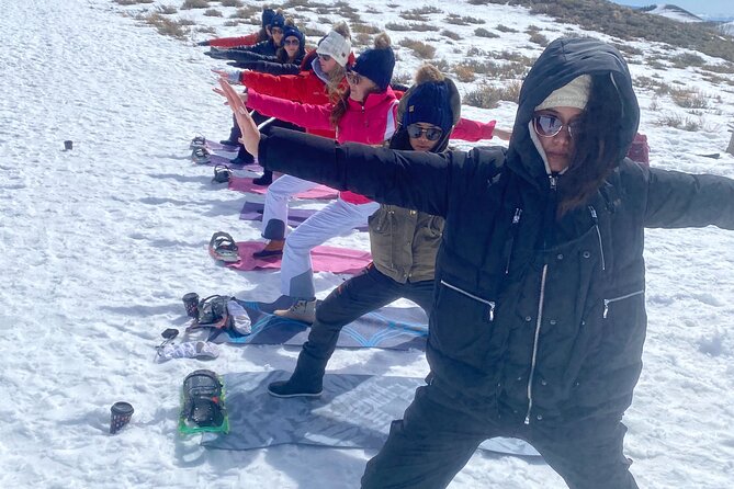 Snowshoe and Snowga (snow yoga) in Park City's Winter Wonderland - What the $250 price means