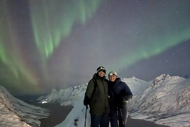 Snowshoe Expedition with Local Guides in Artic Terrain - From Tromsø streets to Nattmålsfjellet snow