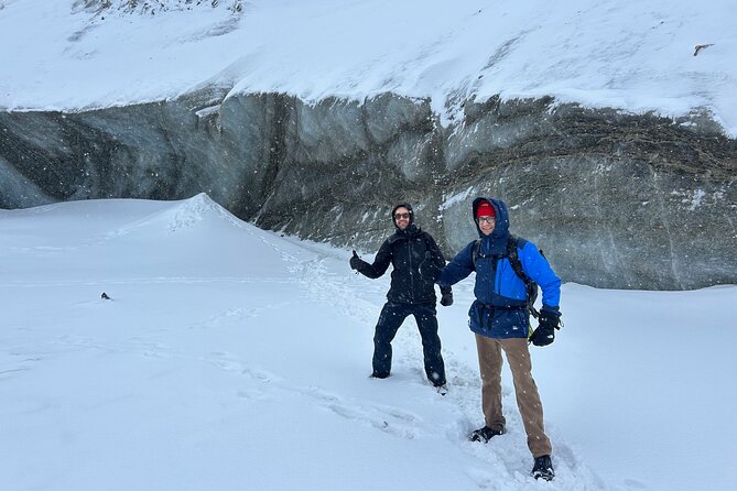 Snowshoe Hike to Castner Glacier Ice Cave - Delta Junction adds context and a needed break