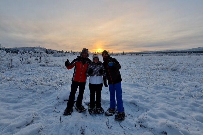 Snowshoe in a Winter Forest - What you need to wear in Kiruna