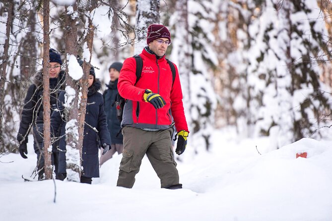 Snowshoe Trip in the Wilderness - Getting fitted with snowshoes and winter clothing