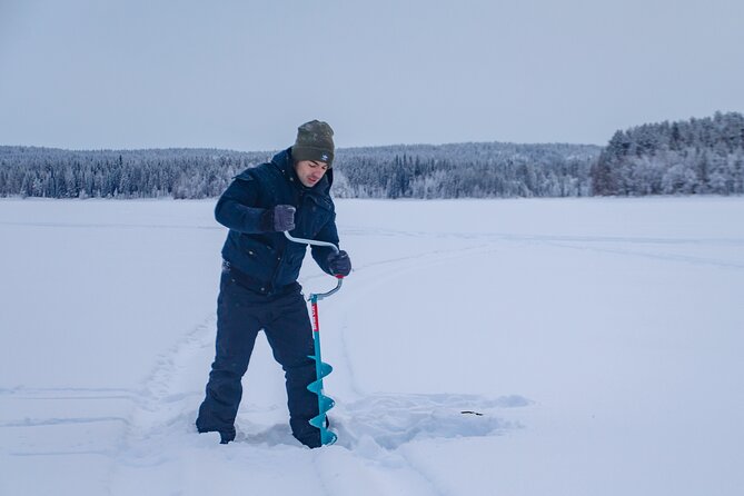 Snowshoeing Adventure with Ice-Fishing, Fire and Survival - What the $150.03 price includes in practical terms