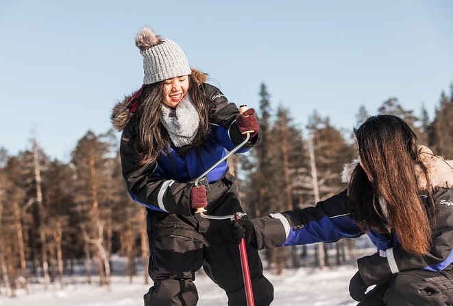 Snowshoeing and Ice Fishing Tour - Fire cooking and the social heart of the outing