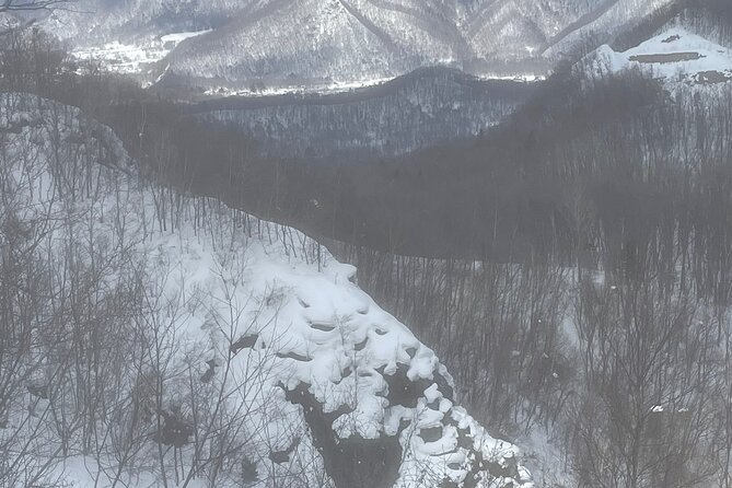 Snowshoeing and Onsen Adventures in a Winter Wonderland -Sapporo. - Koganeyu Onsen after the trail
