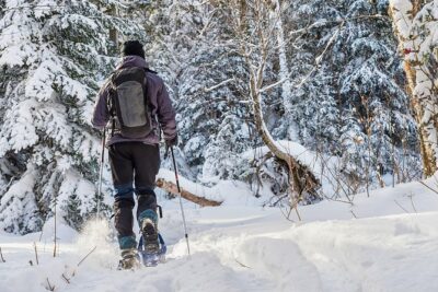 Snowshoeing Tour in Jacques-Cartier National Park