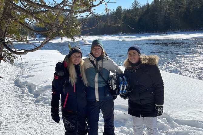 Snowshoeing with mountain goats Private activity - Goats on the trail, Luna at your heels
