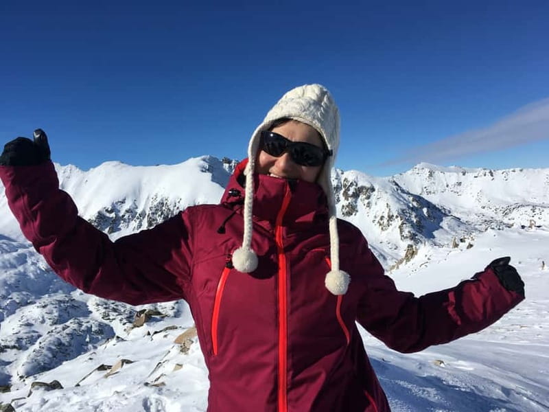 Sofia: Seven Rila Lakes Snowshoe Walk & Thermal Spring Pools - Snowshoeing toward the Kidney