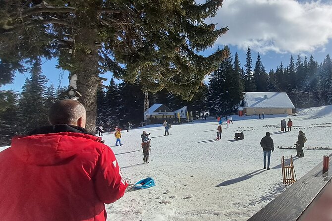 Sofia to Vitosha National Park Snowshoe Hike with Lunch time - Dragalevtsi Monastery adds a quieter second act