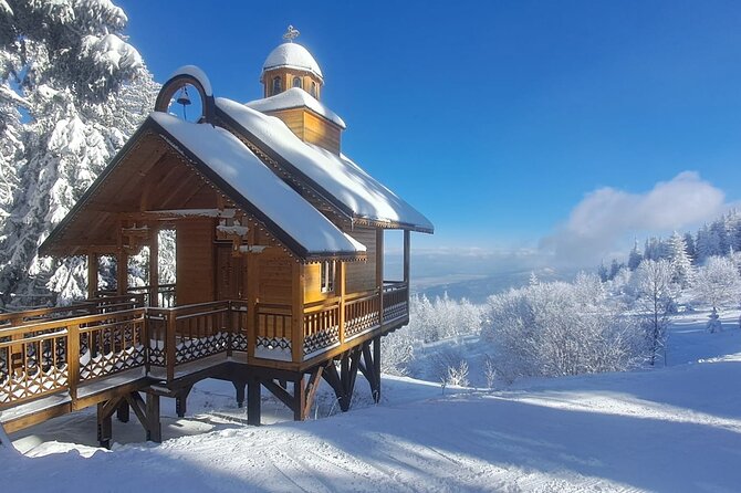 Sofia to Vitosha National Park Snowshoe Hike with Lunch time - Snowshoeing through forests and open mountain ground