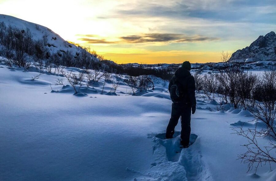 Svolvær: Snowshoe Nature Explorer - What $146 buys you