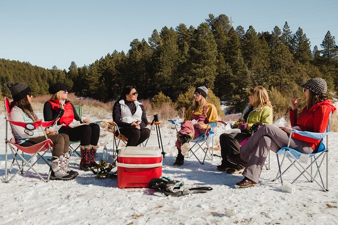 Taos Backcountry Snowshoe Tour - Snowshoeing above Taos at 8,250 feet