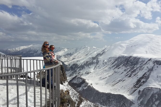 Tbilisi to Ananuri Gudauri Ski Resort Winter Holidays - Zhinvali Dam and its turquoise water