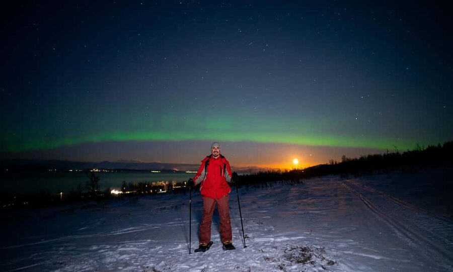 Tromsø: Aurora Crystal Lavvo Experience with Snowshoeing - Sleeping under the lavvo’s glass ceiling