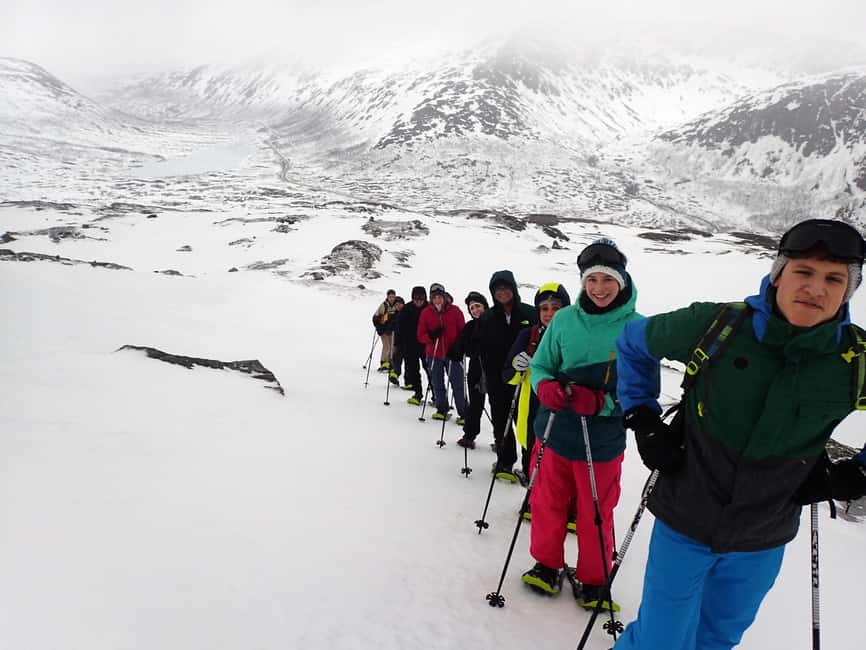 Tromsø: Guided snowshoe hill hike - The climb: steady, snowy, and more than a stroll