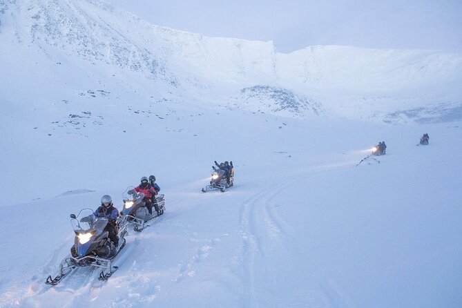 Tromsø Snowmobiling, Ice Domes Snow Park, and Reindeer Visit - From Tromsø to the Tamokdalen wilderness