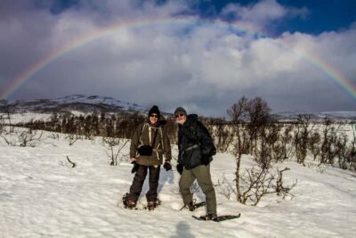 Tromsø: Snowshoeing in a small group with free photos