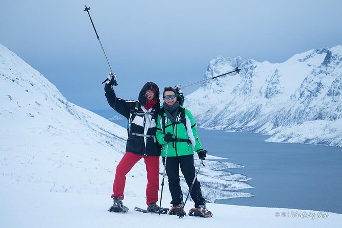 Tromso Snowshoeing - Valley, Fjord Views, Wildlife, Meal & Pickup - Photos without constant camera stops