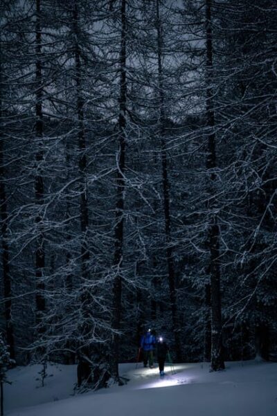 Vialattea: Night Snowshoeing under the Stars