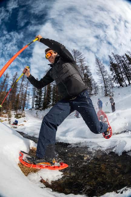 Vialattea: Snowshoeing in the Snowy Forest - What the $47 price includes